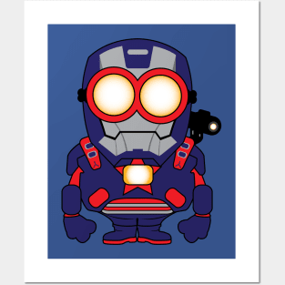 Iron Minion Patriot Posters and Art